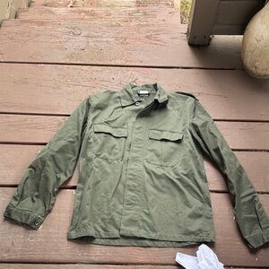 Men's Green Military Style Jacket